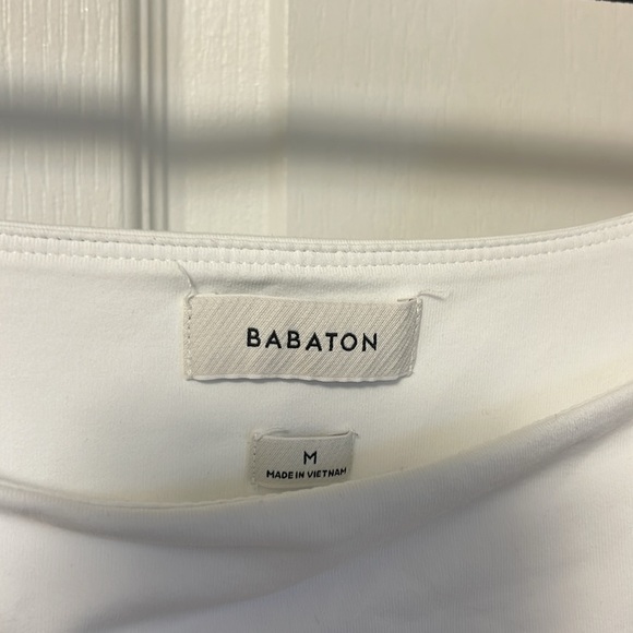 BABATON long sleeve square neck bodysuit sz medium - Picture 3 of 4